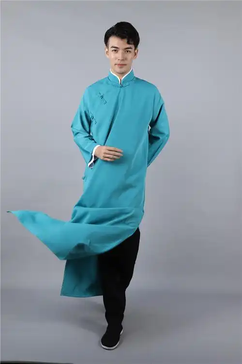 德云社大褂相声服中式长袍马褂郭德纲相声演出服长衫长袍张云雷舞台