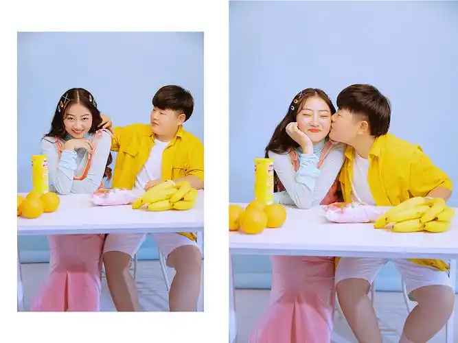 甜度爆表的情侣照