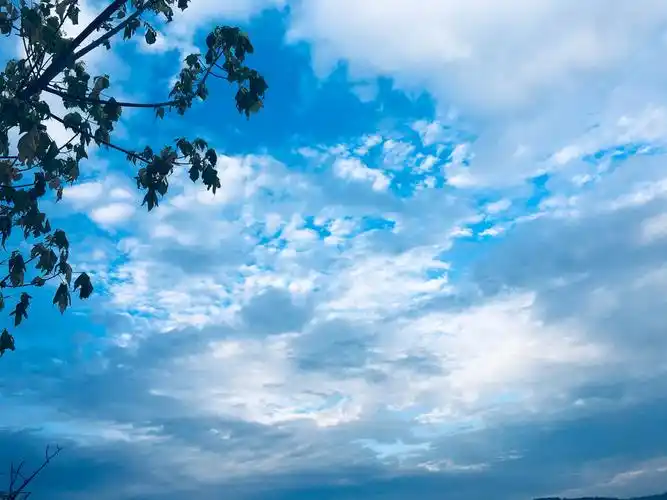 清晨六点的天空