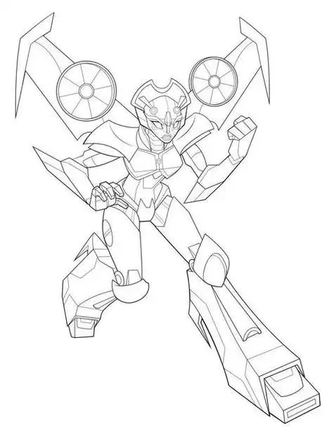 变形金刚的简笔画 变形金刚的简笔画怎么画