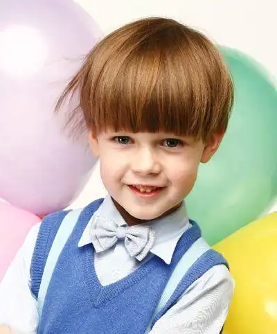 男宝宝帅气短发 男宝宝bobo头(2)