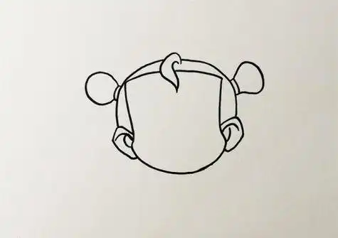 可爱全身哪吒简笔画怎么画魔童哪吒简笔画大全