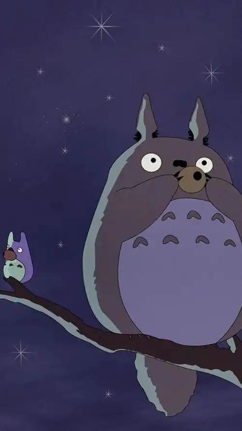 宫崎骏"龙猫"高清手机壁纸