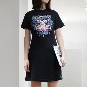 00para海外专营店天猫【限时清仓】kenzo/高田贤三印章老虎头连衣裙