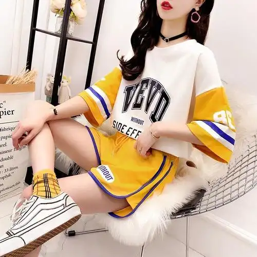 洛童欧女孩子衣服夏季中童女装11岁小孩子套装夏天9一12岁中大童小