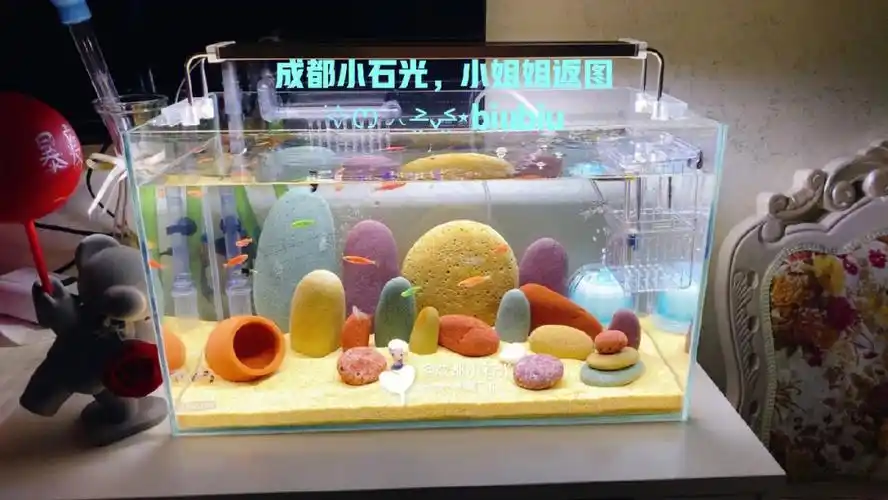 鱼缸石造景