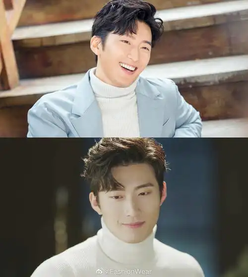 窦骁 在新剧中高领毛衣 西装的搭配将霸总风发挥到了极致