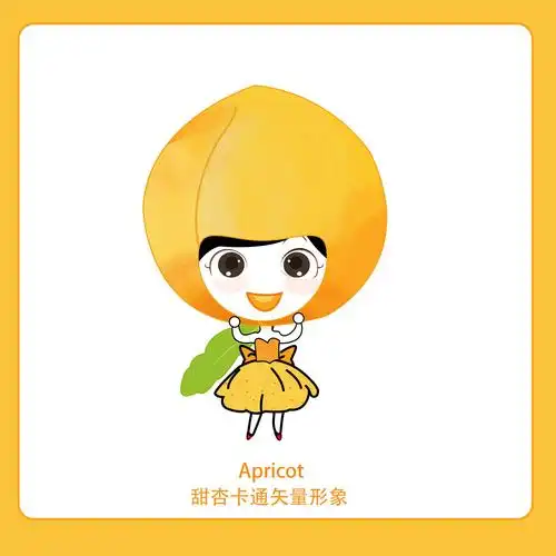 ps手绘原创水果卡通人物设计