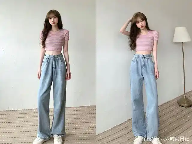 omg!短上衣 高腰裤的搭配真的又显高又时髦!