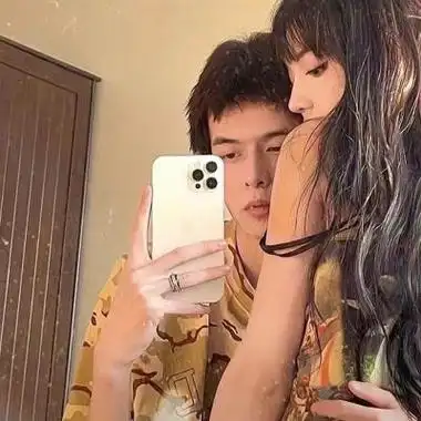 高级高冷双人同框情侣头像图片