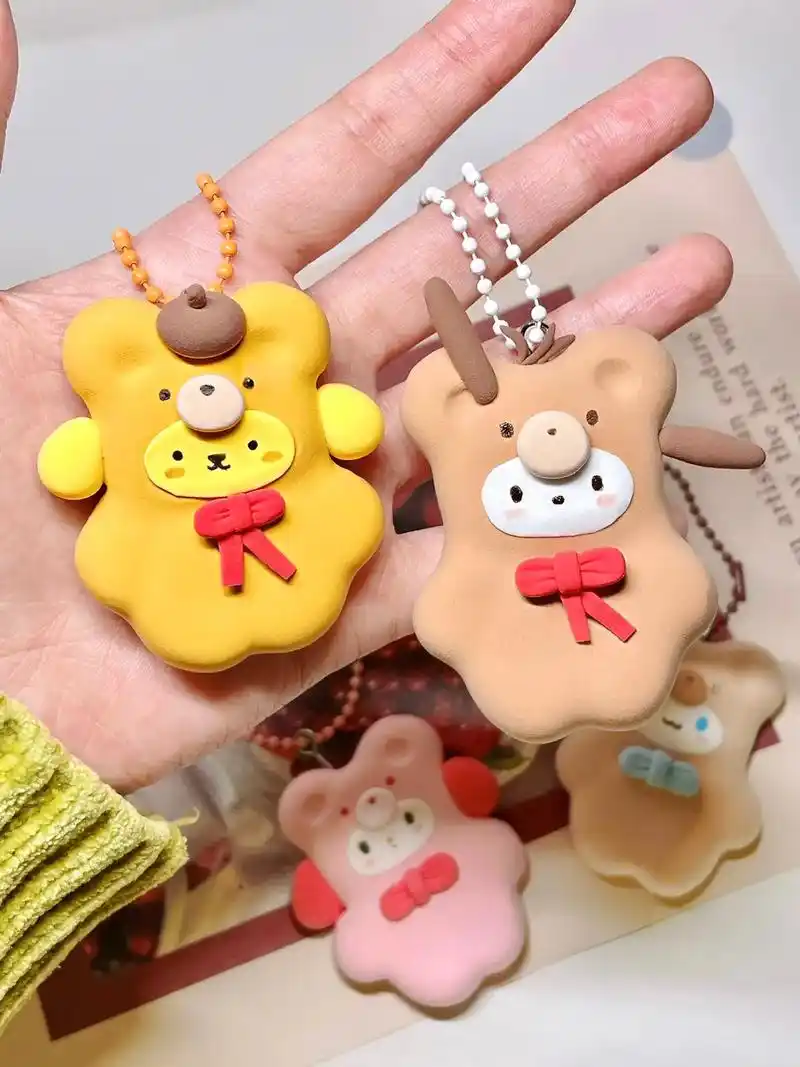 超轻粘土捏可爱三丽鸥挂件