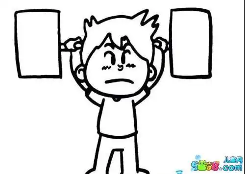 身体的简笔画 身体的简笔画图片大全