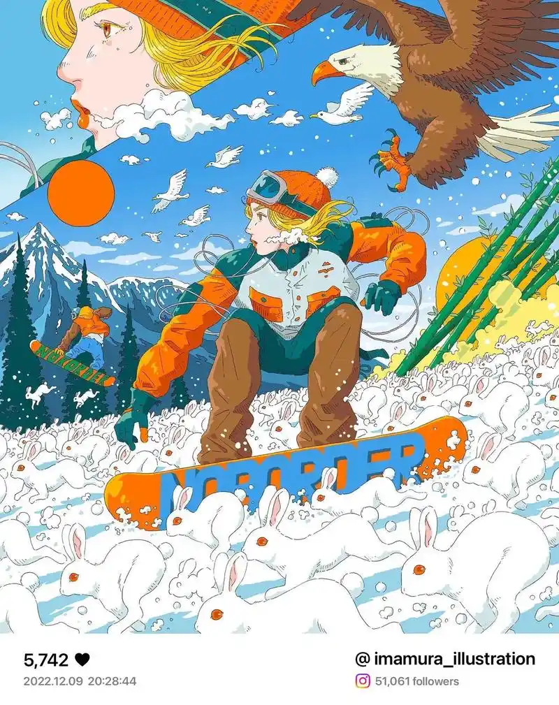 每日人气插画更新-第77期.来自ins插画师们的最新作品,图 - 抖音