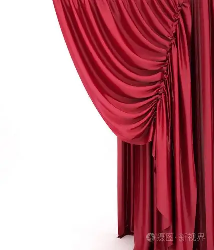 红色剧院幕背景