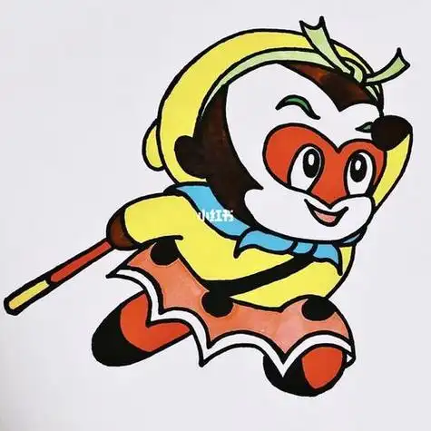 孙悟空该怎么画 火柴人孙悟空该怎么画