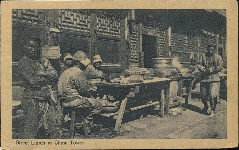 清末明初的中国人物照,男人,女人,老人和小孩