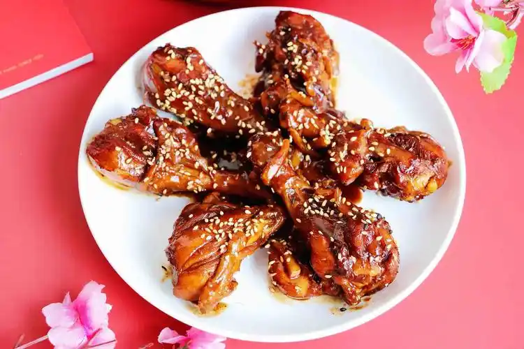 蒜香蜂蜜琵琶腿的做法