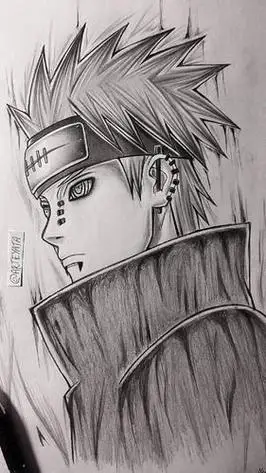 带土素描图片 带土素描图片简笔画