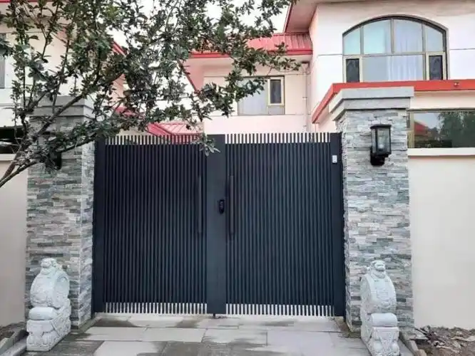 铁艺别墅大门户外铁艺门对开门家用乡村双开门围墙院子庭院铁大门
