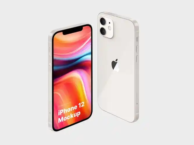 多种材质颜色苹果iphone12样机模板素材iphone12mockups