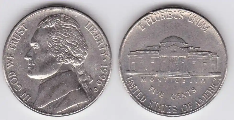 展开全部 这是美国5美分硬币.