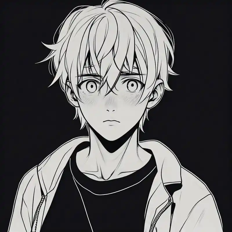 92丧系男生头像精选95