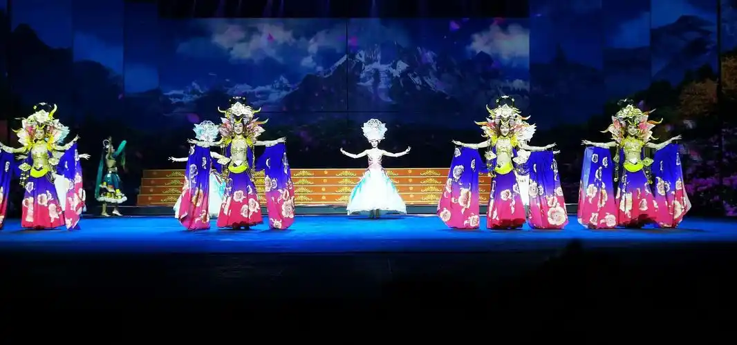 情景剧《丽江千古情》剧照