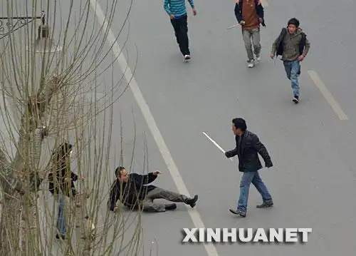 p>3·14拉萨打砸抢烧暴力犯罪事件,是一起骇人听闻的严重暴力犯罪