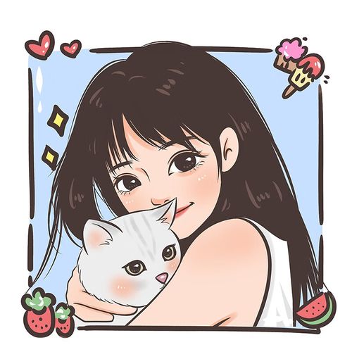 q版手绘头像定制情侣宠物真人照片转卡通动漫设计制作约稿 单人头像