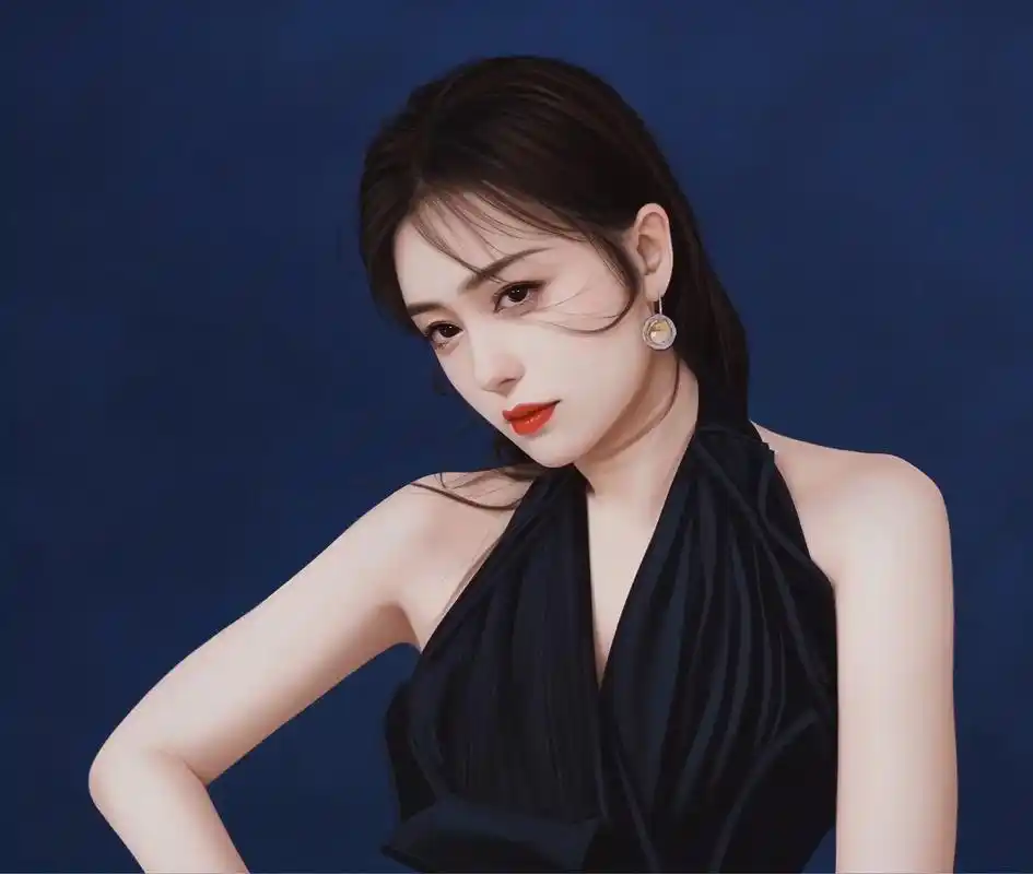 秦岚给你画个头像@秦岚 #秦岚 #女生头像 #ai绘画 - 抖音