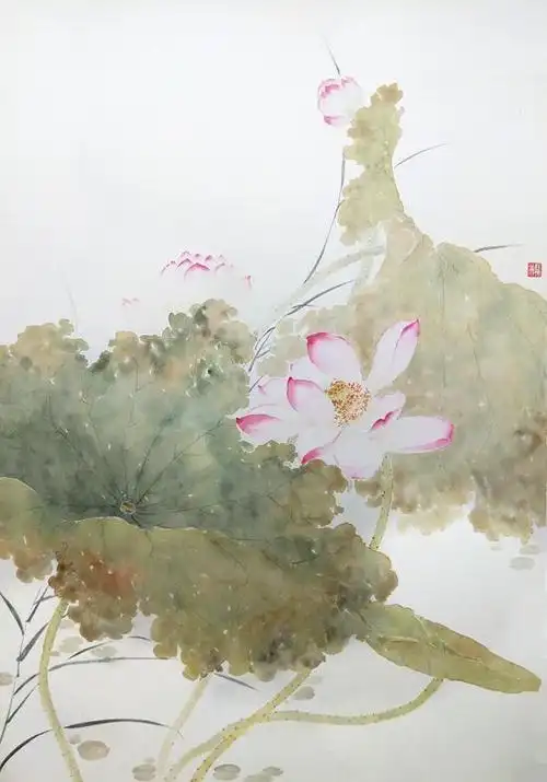 诗意化境——画家张瑰丽的没骨花鸟画艺术