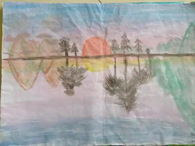 滨城区中小学艺术节初中部绘画作品校级初选作品欣赏