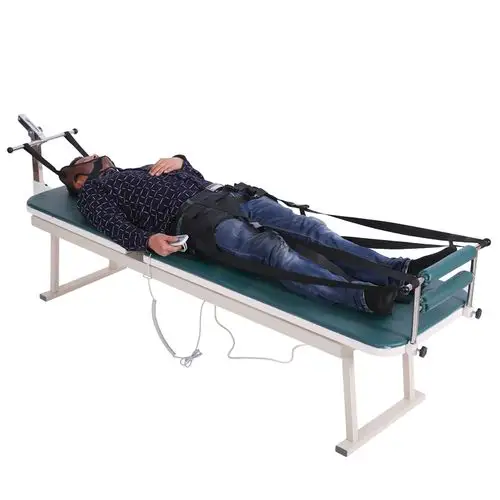 助邦牵引床腰椎间盘突出牵引器家用颈椎牵引器架腰椎牵引床折叠tn
