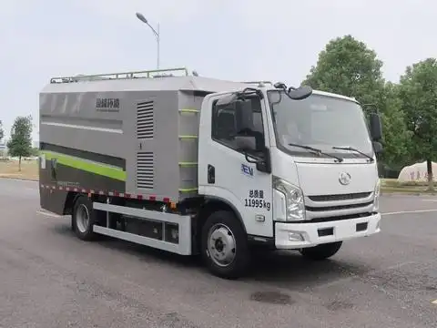 中联牌zbh5120tqxshabev纯电动垃圾桶清洗车