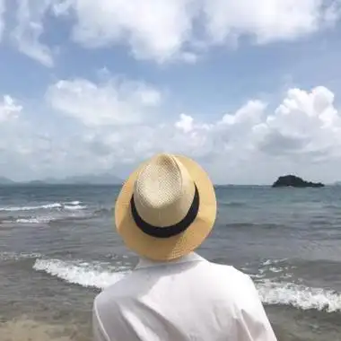 男生头像白色衬衫简约帅气