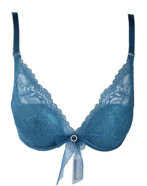 安莉芳蕾丝深v水滴杯聚拢性感文胸