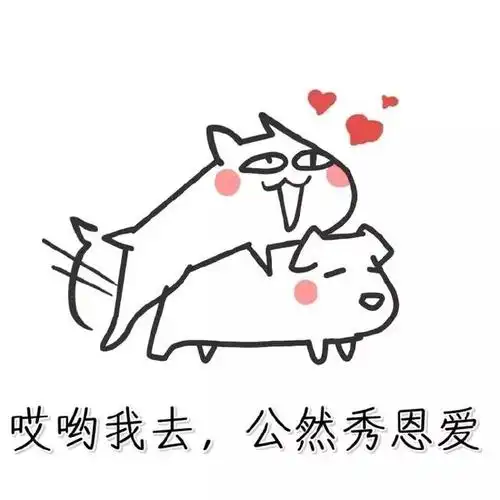 哎哟我去,公然秀恩爱 - 斗图表情包 - 金馆长表情库 - 真正的斗图网站