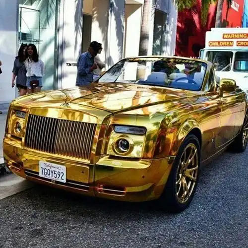 全球10大顶级黄金车, 从里到外都是黄金打造, 中国竟然没有一辆!