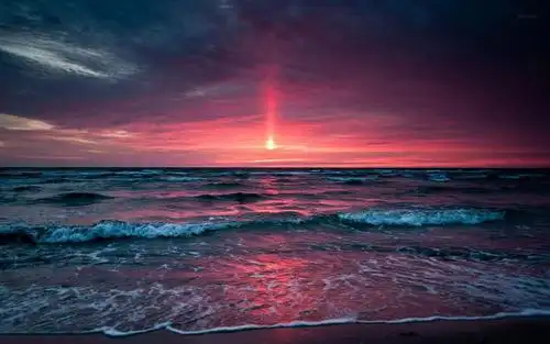 壮丽的日出,高清壁纸,风景图片-回车桌面