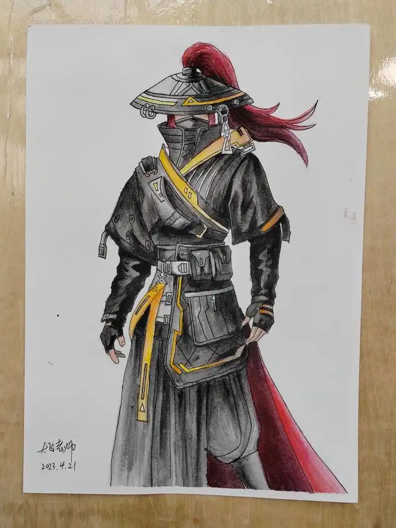 【浪客战士】吃鸡手游角色绘画 吃鸡手游角色绘画