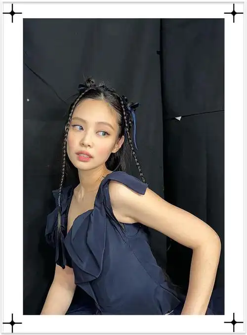 换上jennie的同款编发后,彻底"野"上头了 - 精读