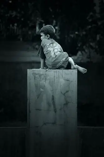 调皮的小男孩 更多点击图片