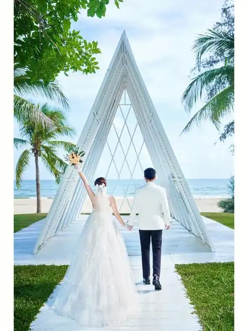 三亚拍的美美婚纱照