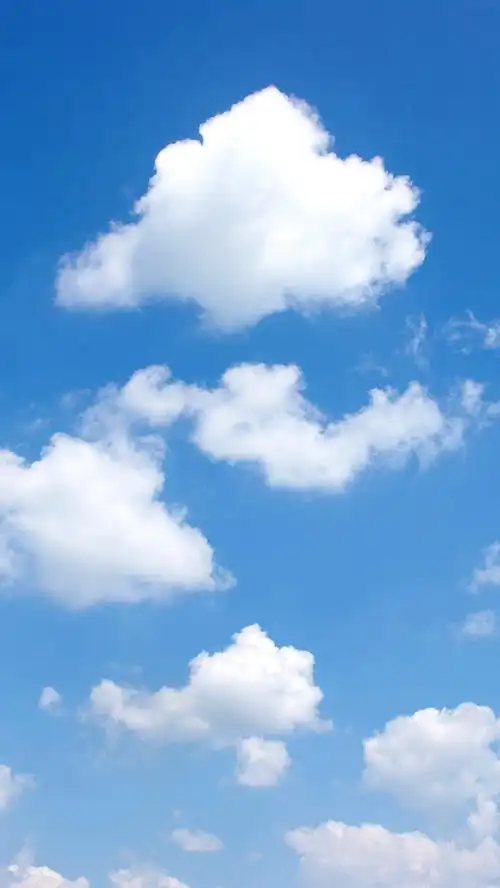 蓝天白云h5背景素材