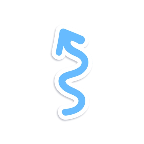 ppt上升趋势箭头