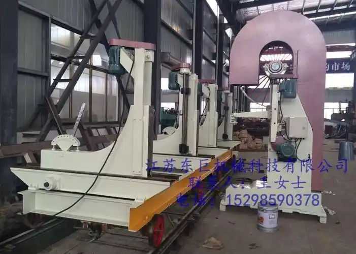 全自动带锯跑车mj3215木工带锯跑车厂家提供