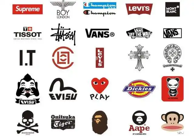 部分潮牌logo