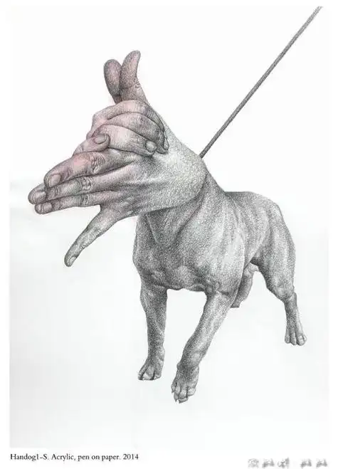 动物创意素描 动物创意素描画