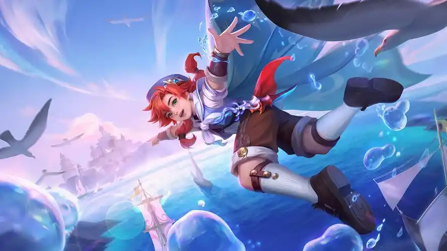 王者荣耀桑启赛季皮肤图片 海盐诗旅 - 空间壁纸网