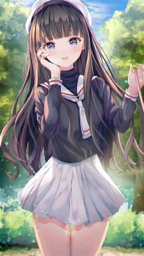 二次元动漫美少女高清精美手机壁纸图片大全_可爱图片